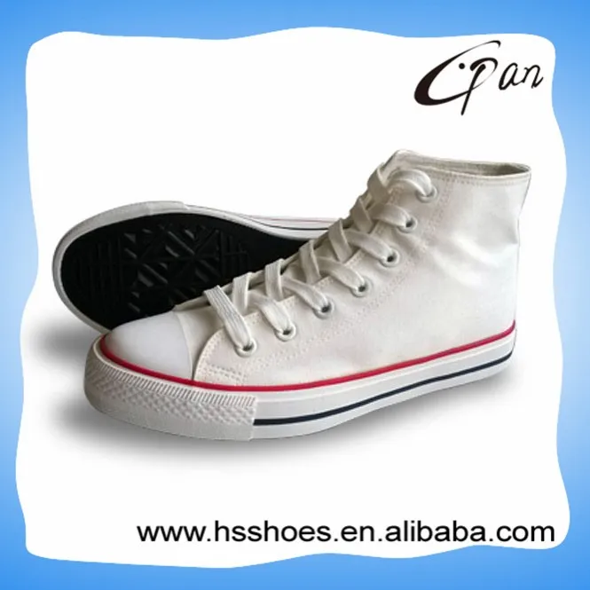 white long shoes