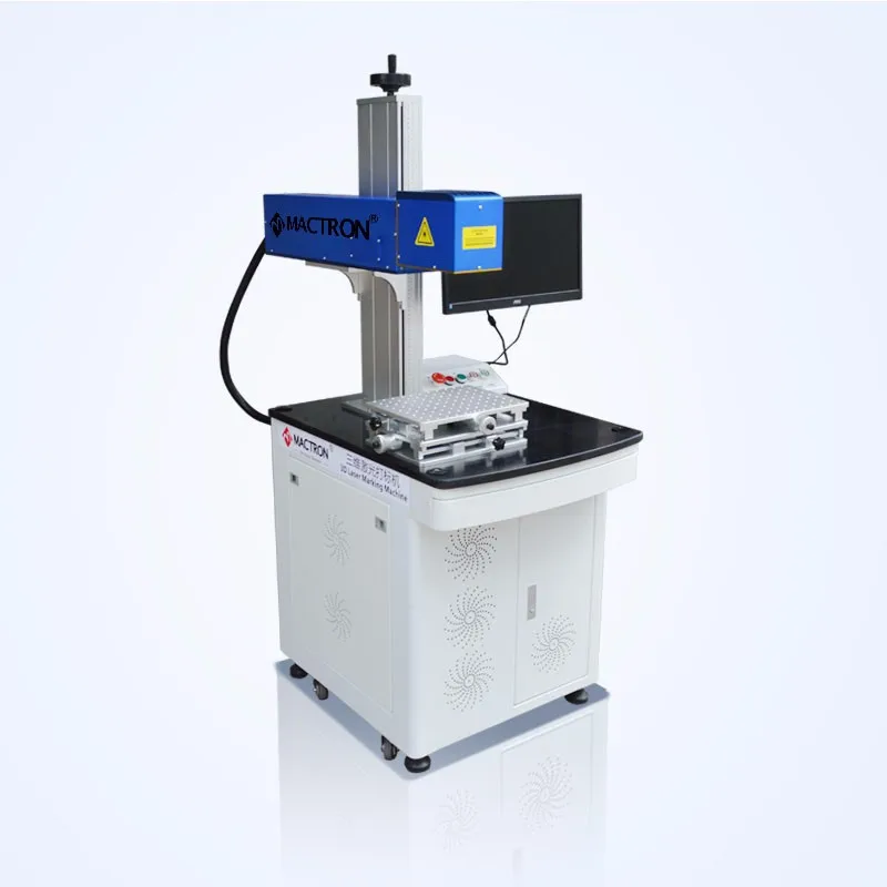 Mactron 3D Fiber Laser Marking Engraving Machine for Metal