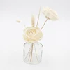 Decorative Fragrance Reed Diffuser For Home Sola Wood Flower