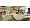 Solid surface custom sized bar counter