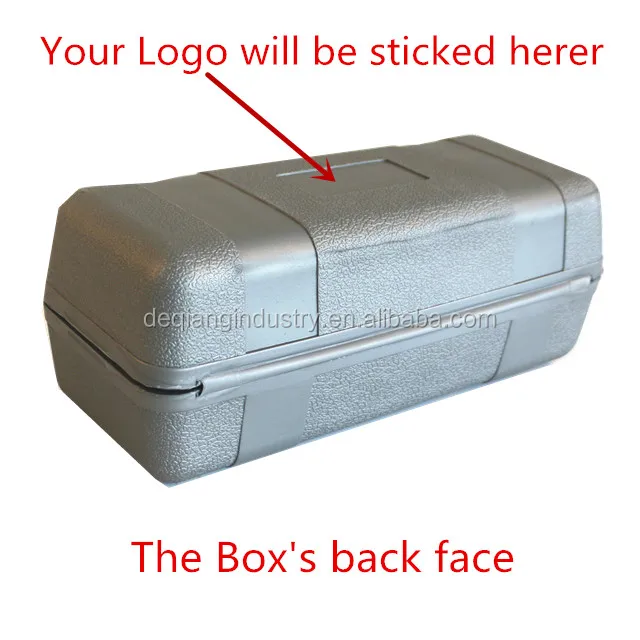 Precision vise box plastic hard tool box for machine tool accessories package