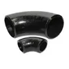 pipe fittings plain fitting ANSI B16.9 A234 WPB Elbow 90 Degree Black Painted Butt-Welded Seamless Carbon Steel Pipe Fittings