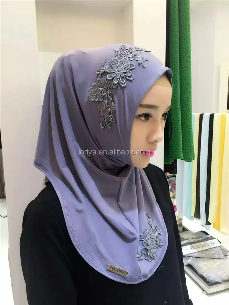 Professional Plain Scarf Crepe Hijab Manufacturer 