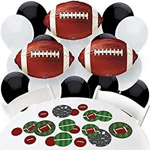 Buy End Zone Football Confetti And Balloon Baby Shower Or