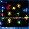 Lotus shape light weight LED light string with 20pcs light bulb