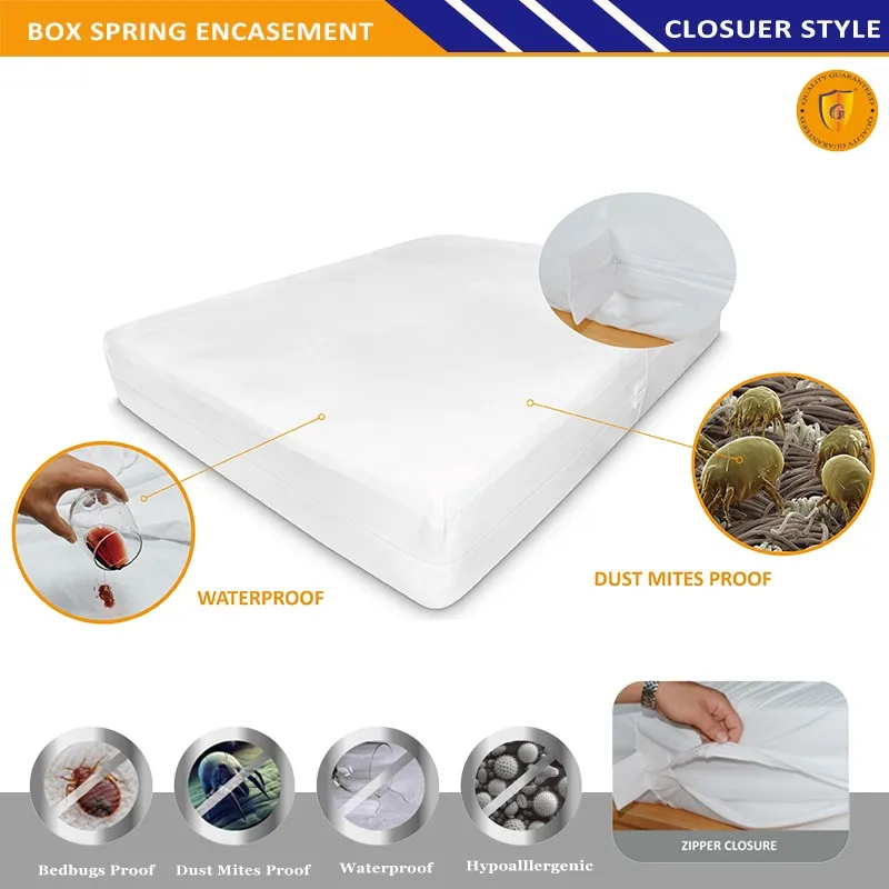 100 Waterproof Zippered Mattress Cover (vinyl Free) Buy Mattress