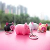Dinosaur retractable key chain Live Animal Keychain