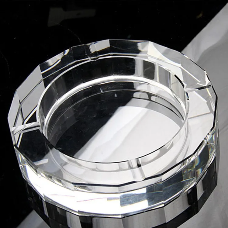 Custom Round Creative High Quality Cheap Acrylic Ashtray For Sale