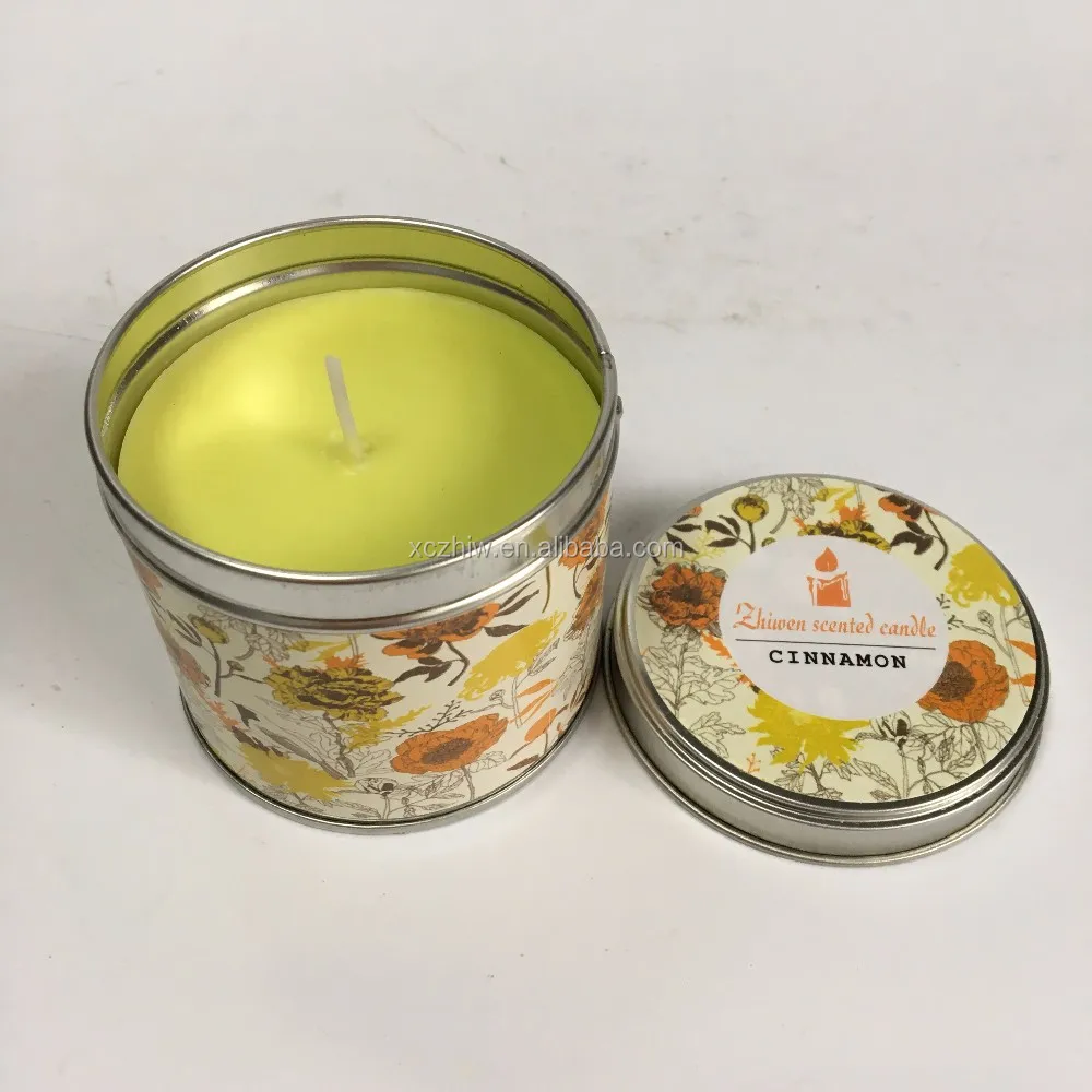 Attractive Decorative Scented Tin Candles Buy Personalized Scented