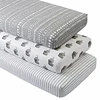New Style soft foam mattress cover with zipper fitted baby crib sheets bed sheet