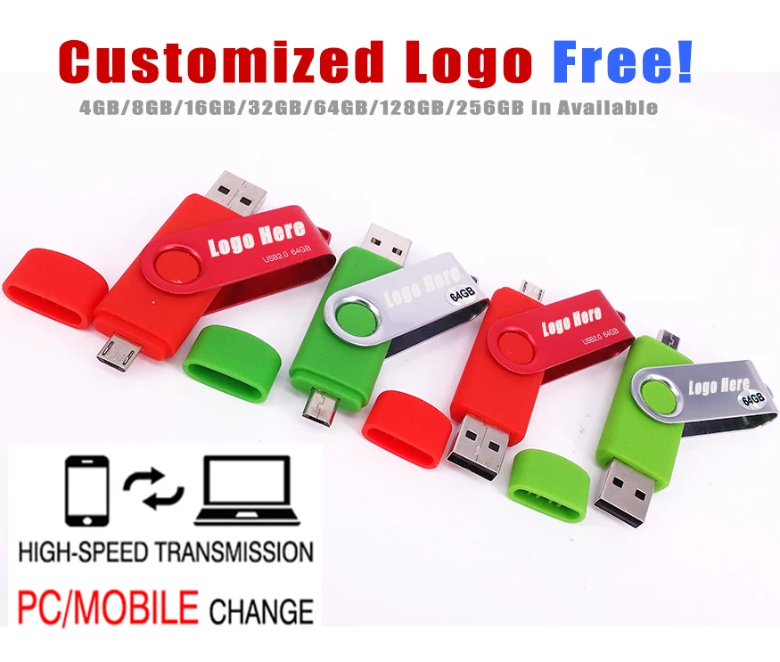 Hot electronic gifts bulk usb flash drive smartphone OTG memory stick for android mobile phone - ANKUX.COM
