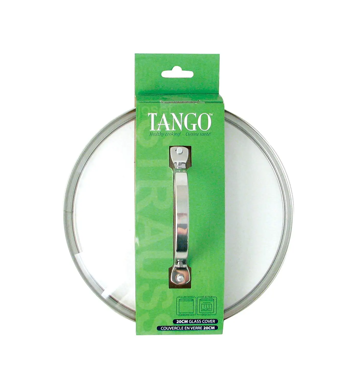 Strauss Tango Glass Cover 24cm - Set of 2