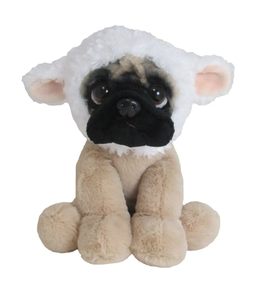 large stuffed lamb toy