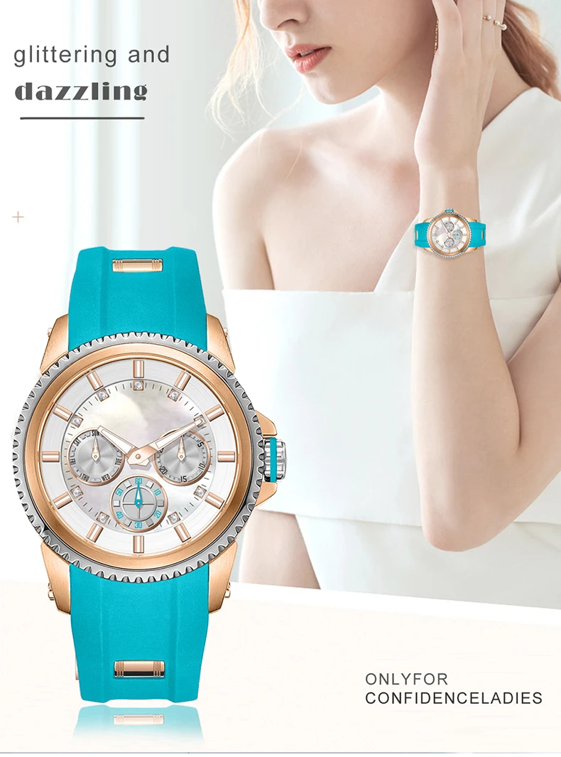 steel ladies wrist watch
