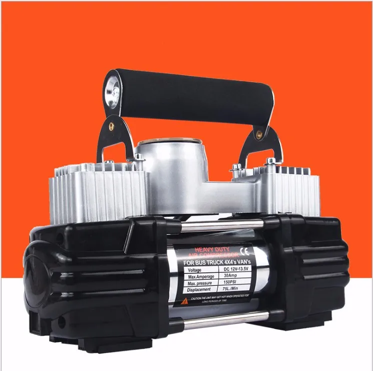 电动12 v 压缩机空气泵高品质汽车轮胎充气机