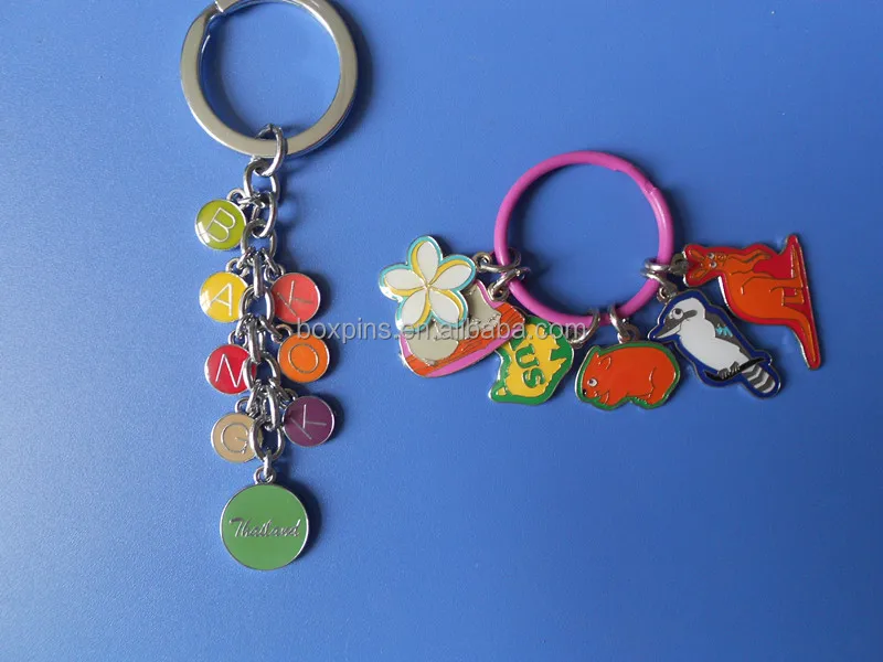 soft enamel keychain