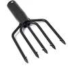 Stainless Steel 5Prong Harpoon Fish Spear Fork Fishing Ice Breaker Drill Fishing Accessory Tackle Tool Fish Fork