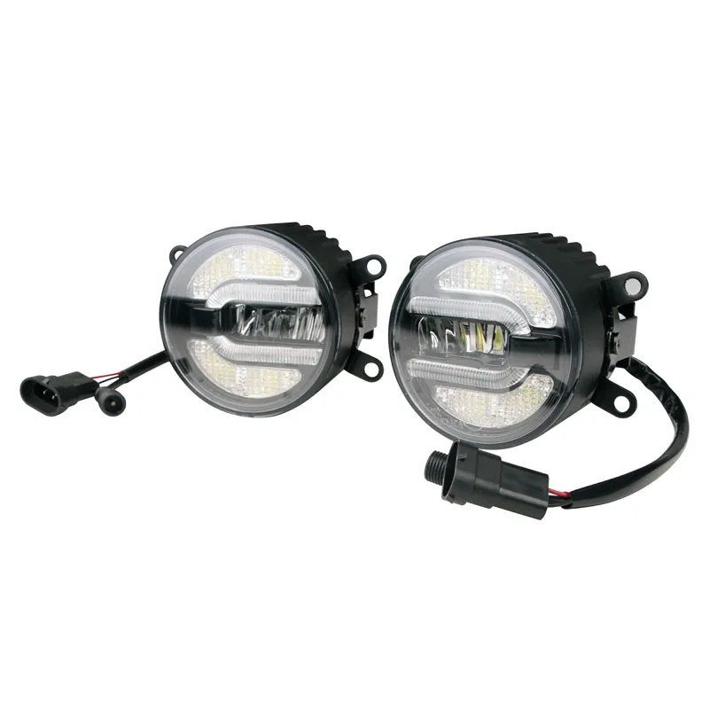 90mm round Fog light / day time fog light for  OFF ROAD, 2 in 1 fog light