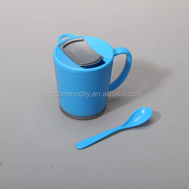 15oz/450ml Microwave Collection Safe Soup Mugs With Lid And Spoon Buy Microwave Soup Mugs,Soup