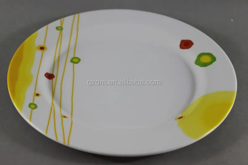 9"Melamine dinner plate , 30% Melamine Dishes