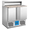 280L High Quality Commercial Stainless Steel Under Counter Worktop Refrigerated Salad Bar
