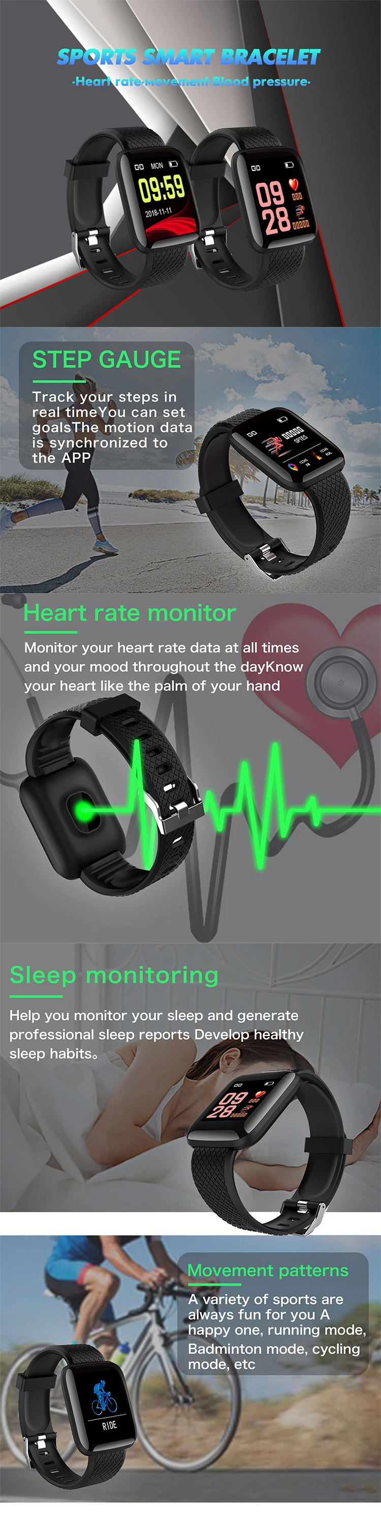 Karenm D13 Smart Watch Men Women For Android Ios Phone Waterproof Heart  Rate Tracker Blood Pressure Oxygen Sport Smartwatch - Buy D13 Smart Watch  Men Women,Blood Pressure Oxygen Sport Smartwatch,Karenm D13 Smart