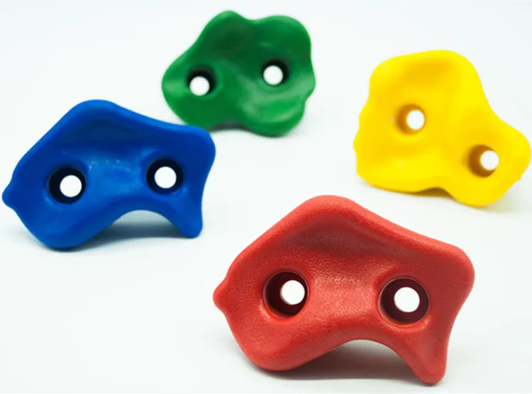 2018 Cheap Price Kids Multicolor Rock Climbing Holds,Customized Rock