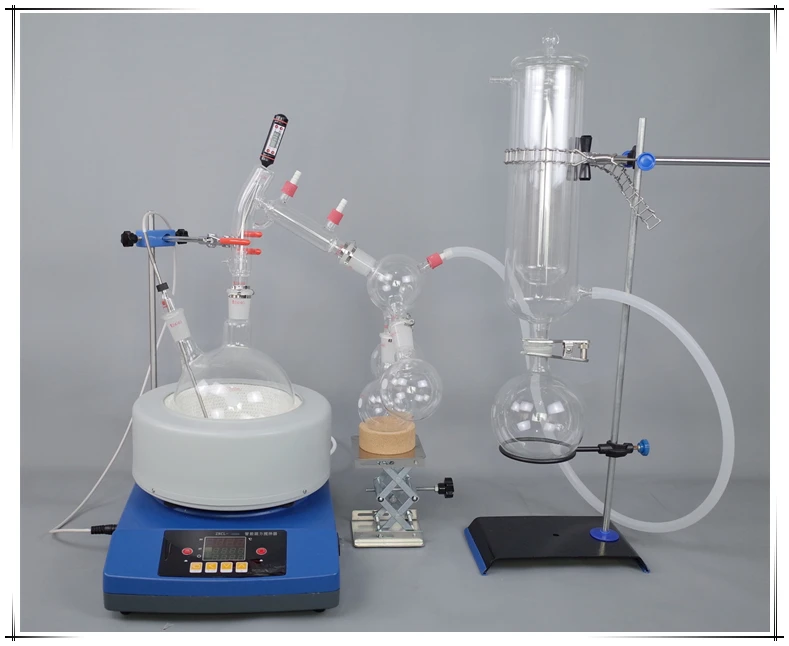 3 玻璃真空冷阱适用于短路蒸汽蒸馏设备
