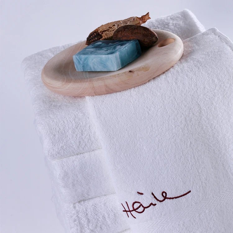 Guangdong ELIYA name brand bath towel hotel towels white 100 cotton