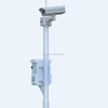 Outdoor Hot Dip Galvanized Metal CCTV Monitoring Camera Pole Custom Post