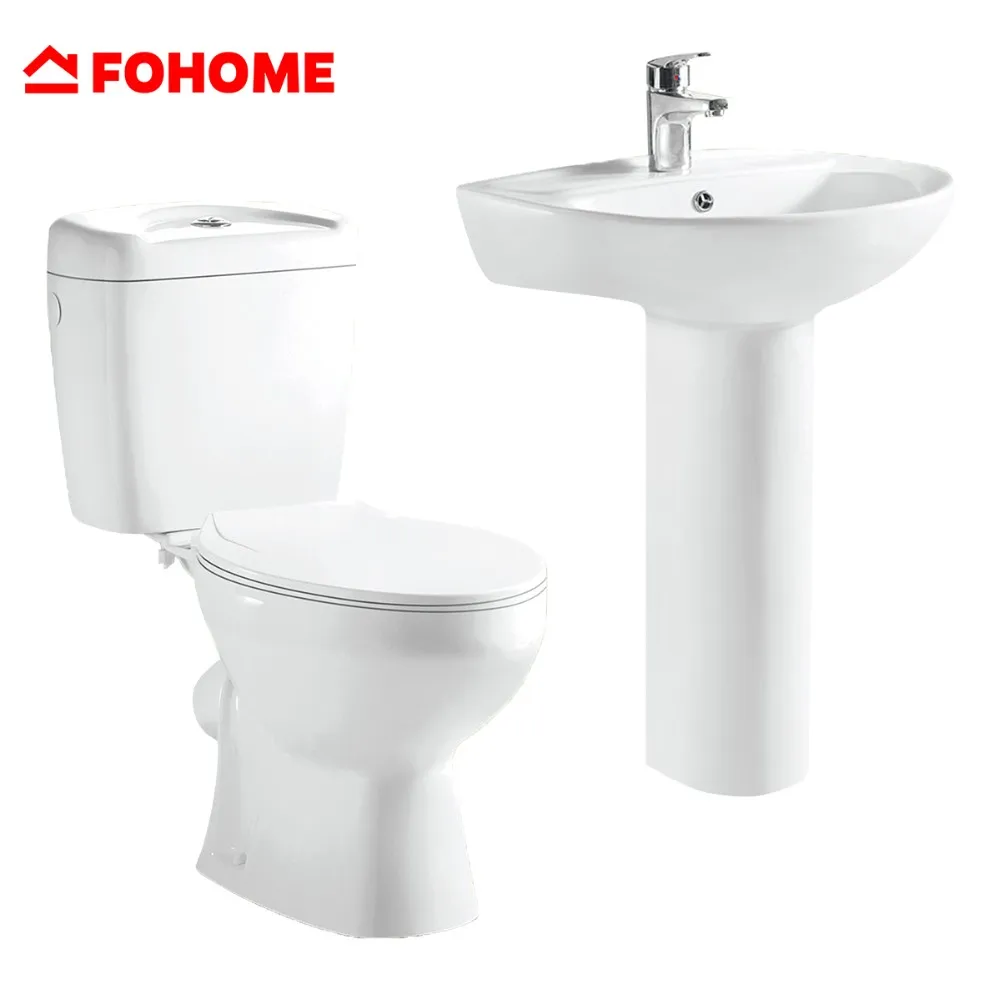 Elegant Design Washdown Two Piece Toilet Sets And Pedestal Basin Buy Toilet Sets Bathroom