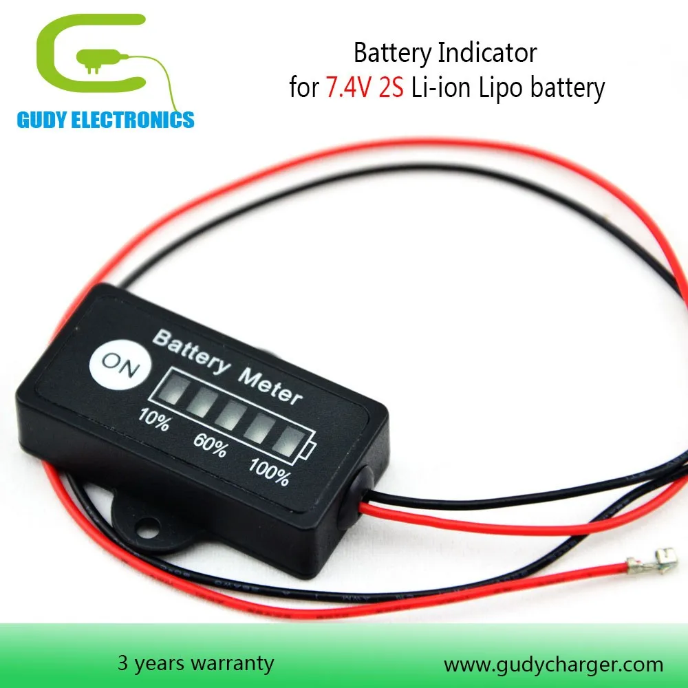 7.4v Lithiumion Lipo Battery Fuel Gauge Meter Buy 7.4v Battery Fuel