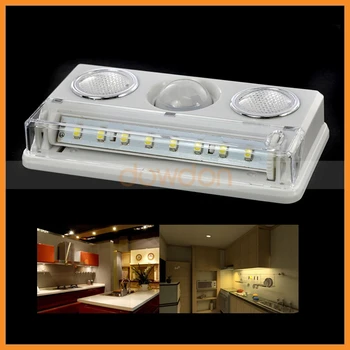rechargeable led pir capteur détecteur de mouvement sans fil placard