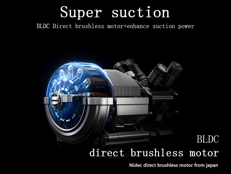 new high fashion camera,brushless motor, bluetooth vacuum cleaner 1693
