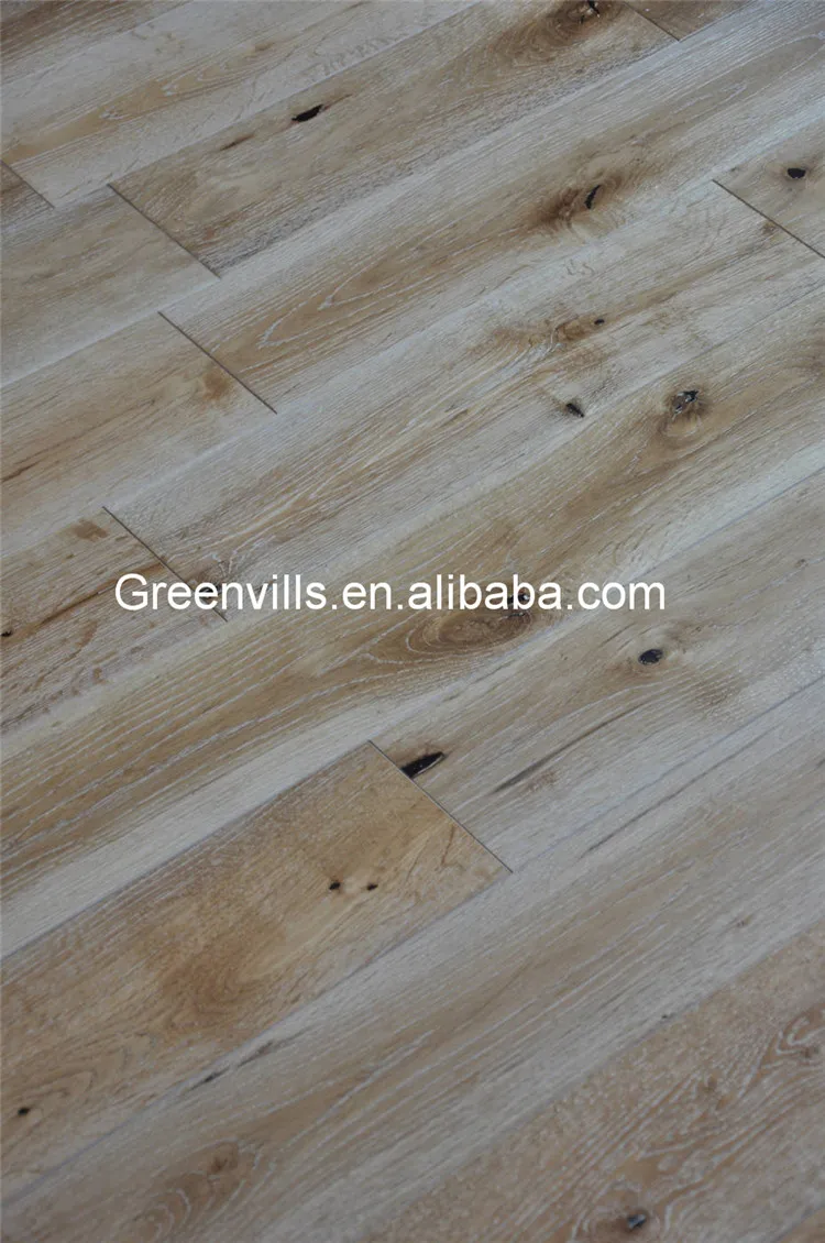 3/4 Inch Hardwood Floor Board European Oak Smooth/brushed Natural Solid