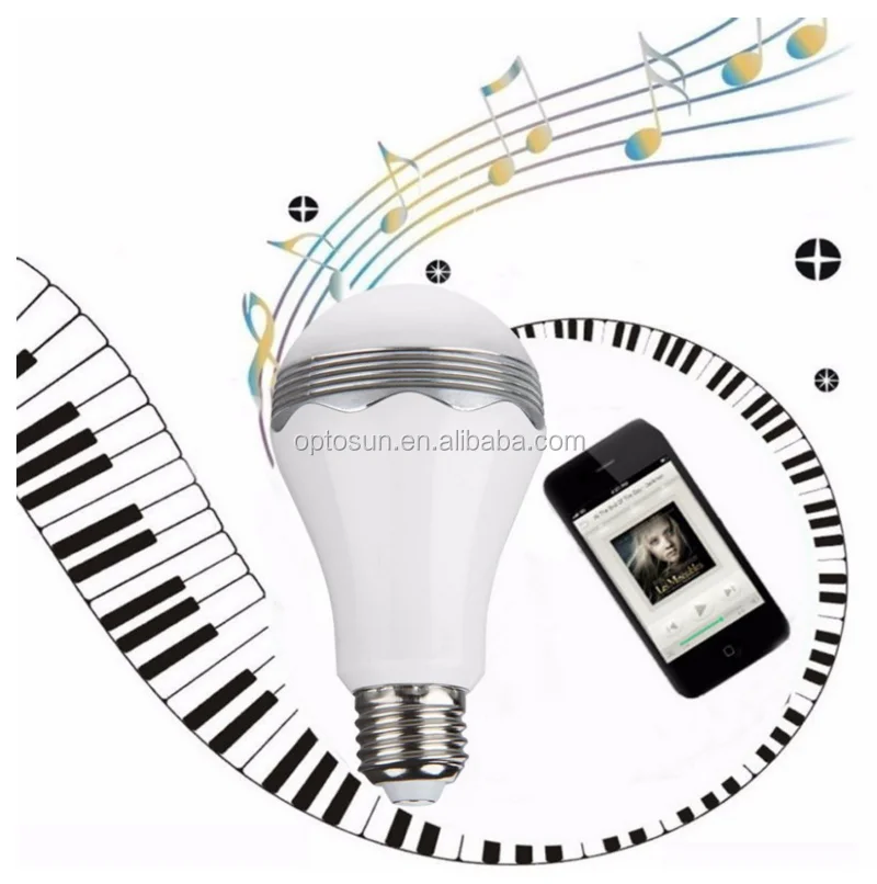 2018 Professional Led Lighting Manufacturer Smart Music Bluetooth WIFI Strobe Bulb Light