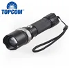 Double Color LED Flashlight Most Powerful LED White Light and Black Light Torch