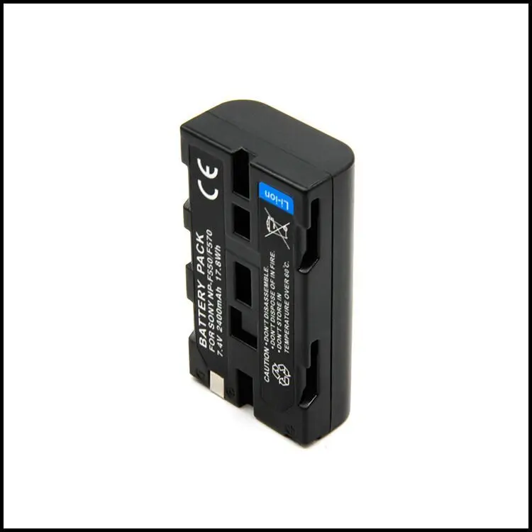 Digital Battery NP-F750 NP-F770 for Sony Camera Battery Replacement Camcorder Full Decode 2400mAh 7.4V