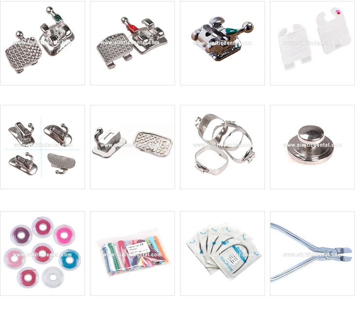 Elastomeric Ligature Ties Braces Bands