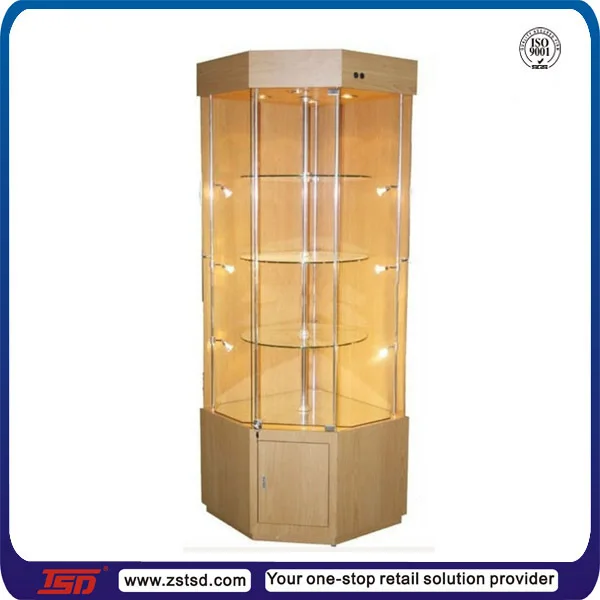 Tsd-w909 Independiente Joyería Exhibición Del Gabinete Del Soporte