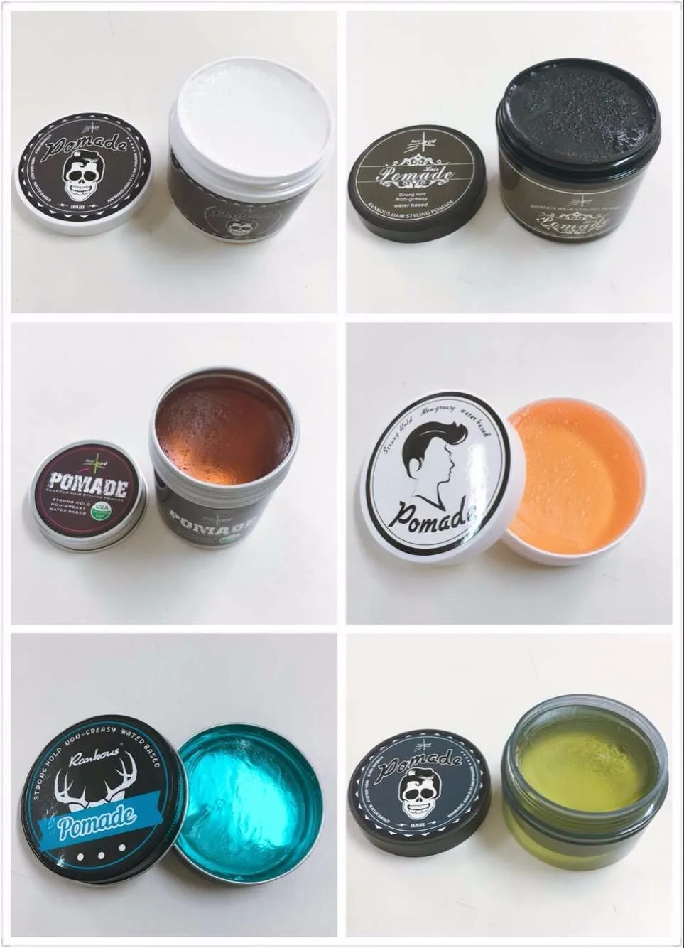 Long Lasting Water Based Extra Strong Hold Pomade High Shine 150ml Oemodm Manufacturer Hair Kou 0272