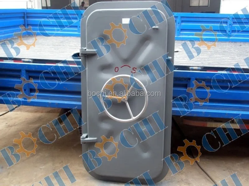 Puerta Estanca De Acero Marino De Acción Rápida De Una Sola Mano Con