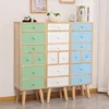 modern paul solid wood storage decorative chests cabinet with drawers