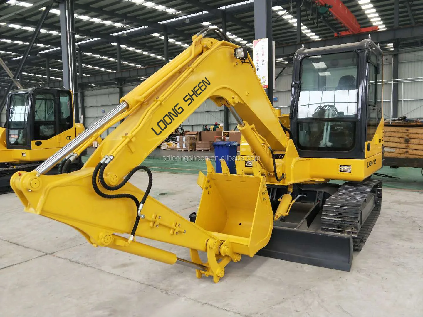 New 6 Ton 0.23 M3 Mini Excavator For Sale With Cheap Price Lx609b