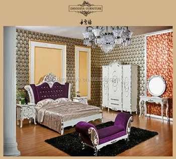 Br 02 European Royal Bedroom Furniture Sets  Classic Bed 