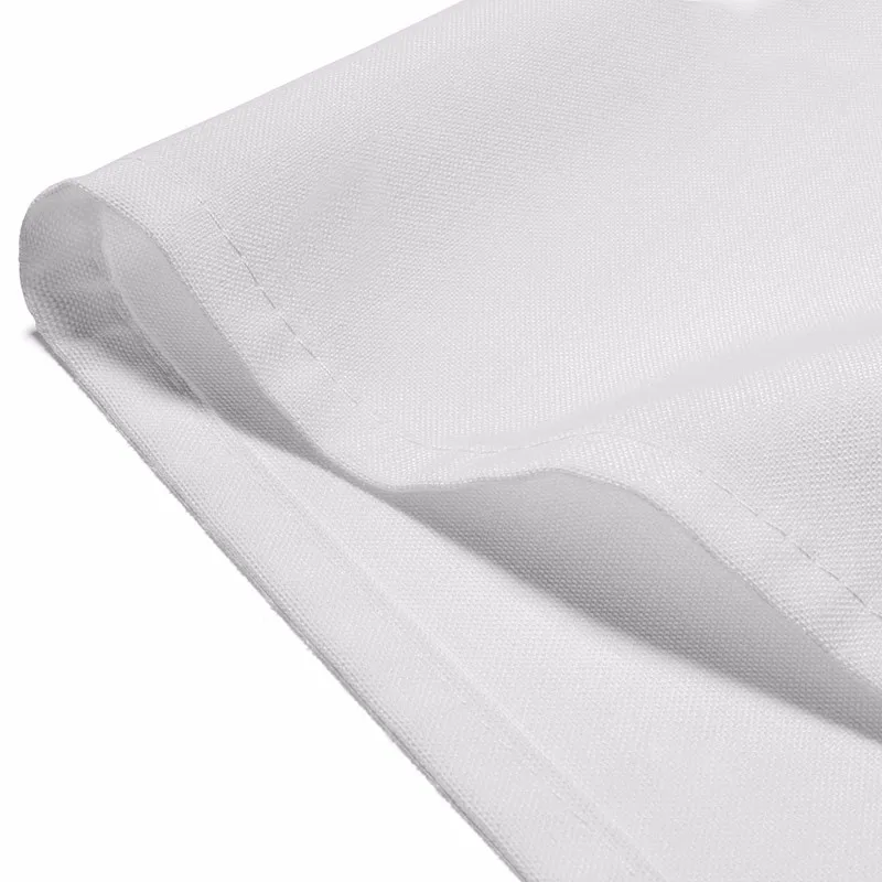 100% Mjs Spun Polyester White Table Cover Table Cloth - Buy Table Cloth ...