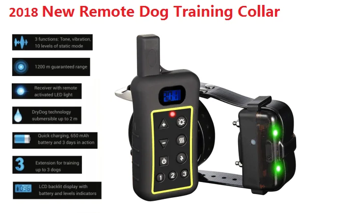 Waterproof and Rechargeable dog beeper collar for hunting