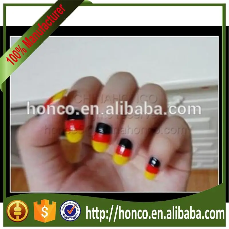 flag nail stickers