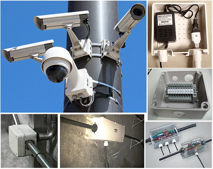 Abs Waterproof Outdoor Plastic Circuit Breaker Ip68 Electrical Cable