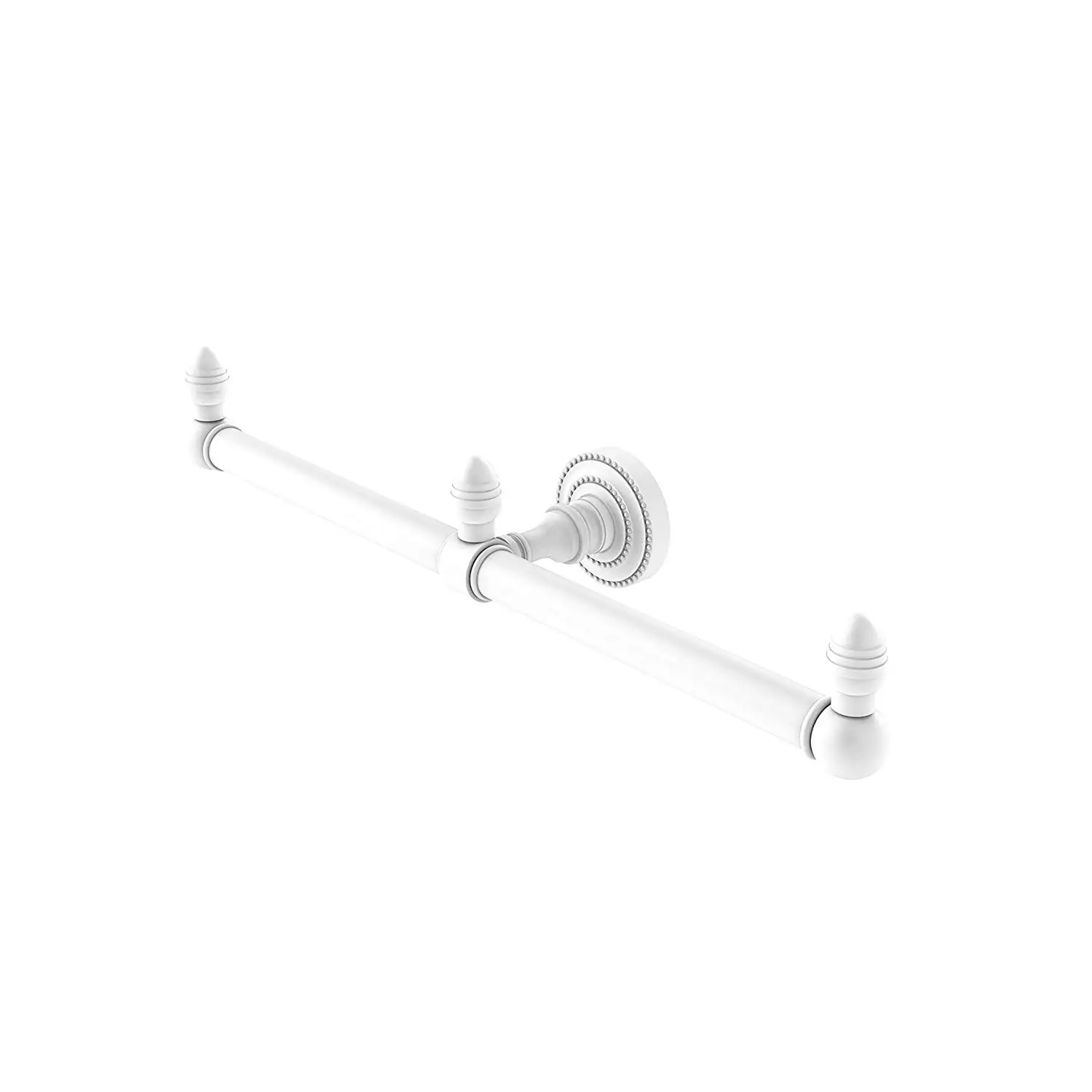 Allied Brass BPDT-HTB-2-WHM Guest Towel Holder, Matte White